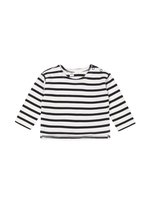Babybugz Baby Breton Top aus Bio-Baumwolle, White/Navy 6-12 Monate, BZ52 – Bild 3
