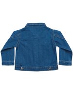 Babybugz Baby Rocks Bio-Baumwoll Denim Jacke, Denim Blue 2-3 Jahre, BZ53 – Bild 4