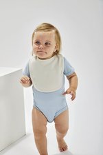 Babybugz Einlagiges Lätzchen aus Bio-Baumwolle, Black One Size, BZ59 – Bild 1