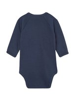 Babybugz Langarm Kimono-Bodysuit aus Bio-Baumwolle, Black 0-3 Monate, BZ60 – Bild 4