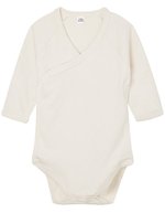 Babybugz Langarm Kimono-Bodysuit aus Bio-Baumwolle – Organic Natural