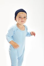 Babybugz Babymütze aus Bio-Baumwolle mit Bündchen, White One Size, BZ62 – Bild 1