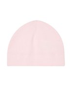 Babybugz Babymütze aus Bio-Baumwolle mit Bündchen, White One Size, BZ62 – Poudre Rose
