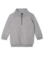 Babybugz Baby Quarter Zip Sweatshirt aus Bio-Baumwolle, Navy 6-12 Monate, BZ66 – Bild 1