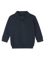 Babybugz Baby Quarter Zip Sweatshirt aus Bio-Baumwolle, Navy 6-12 Monate, BZ66 – Bild 3