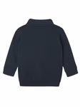 Babybugz Felpa con zip a un quarto per Bambini in Cotone Biologico, Navy 6-12 Monate, BZ66 – immagine 4
