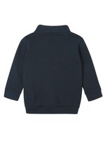 Babybugz Baby Quarter Zip Sweatshirt aus Bio-Baumwolle, Navy 6-12 Monate, BZ66 – Bild 4