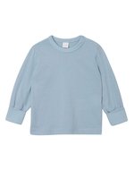 Babybugz Bio-Baumwolle Baby Pyjama mit Ripp-Bündchen, Dusty Blue 2-3 Jahre, BZ67 – Bild 3