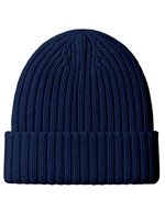 Beanie mit Merinowolle – Navy