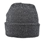 L-merch Reflektierende Mütze aus Polyacryl, Black One Size, C14470 – Bild 1