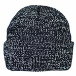 L-merch Reflective Beanie made of Acrylic, Black One Size, C14470 – image 3