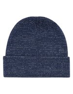 L-merch Reflektierende Mütze aus Polyacryl – Navy