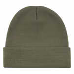 L-merch Beanie with Wide Brim and Patch, Black One Size, C1451 – image 4