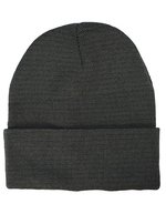 L-merch rPET Beanie aus recyceltem Polyester – Dark Grey