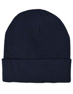 L-merch rPET Beanie aus recyceltem Polyester – Navy