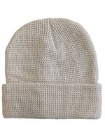 Strickmütze Waffeloptik – Sabbia