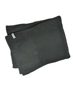 L-merch Grob gestrickter Schal 160x25 cm – Dark Grey