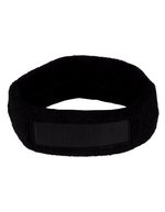 L-merch Kopfschweißband aus Baumwolle, personalisierbar – Black