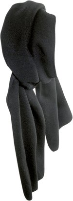 L-merch Fleece Schal Scarp in Schwarz oder Blau, Black 150 x 25 cm, C1743 – Bild 1
