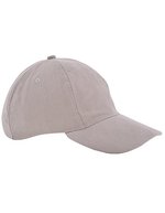 L-merch 5-Panel-Cap aus Baumwolle für Kinder – Grey