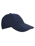 L-merch 5-Panel-Cap aus Baumwolle für Kinder, Dark Grey One Size, C1750 – Blu navy