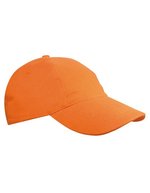 L-merch 5-Panel-Cap aus Baumwolle für Kinder, Dark Grey One Size, C1750 – Arancione