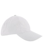 L-merch 5-Panel-Cap aus Baumwolle für Kinder, Dark Grey One Size, C1750 – Bianco