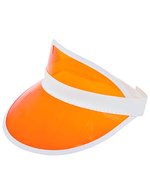Sunvisor PVC – White/Orange