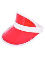 Sunvisor PVC – White/Red