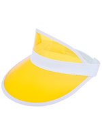 Sunvisor PVC – White/Yellow