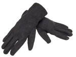 L-merch Fleece Promo Handschuhe 100% Polyester, Black M/L, C1863 – Bild 1