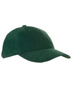 L-merch Heavy Brushed Cap aus Baumwolle – Bottle Green