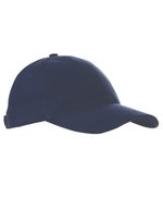 L-merch Heavy Brushed Cap aus Baumwolle, Black One Size, C1926 – Navy