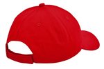 L-merch Gebürstete Baumwoll-Cap mit Klettverschluss – Khaki