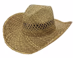 L-merch Strohhut Natural, 100% Stroh, M/L, XL/XXL, Natural M/L (55 cm), C2035 – image 3