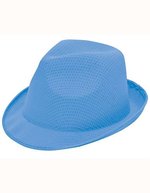 L-merch Promo Mafiahut aus 100% Polyester, Black One Size, C2078 – Azzurro chiaro