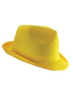 L-merch Promo Mafiahut aus 100% Polyester, Black One Size, C2078 – Giallo