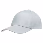 L-merch Cappellino Baseball 5 Pannelli in Cotone, Black One Size, C2116 – immagine 2