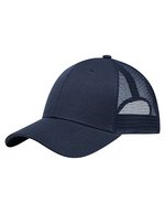 L-merch Trucker Cap Medium Profile aus Polyacryl, Black One Size, C2146 – Navy