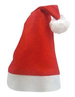 L-merch Weihnachtsmütze aus Polyester für Kinder – Red/White