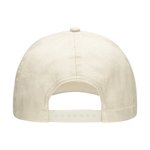 L-merch Baumwoll-Cap C500 mit Frontverstärkung, Black One Size, C500 – Bild 3