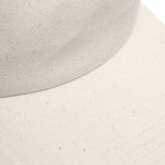 L-merch Baumwoll-Cap C500 mit Frontverstärkung, Black One Size, C500 – Bild 5