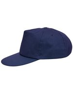 L-merch Baumwoll-Cap C500 mit Frontverstärkung, Black One Size, C500 – Marine