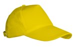 L-merch 5-Panel-Cap mit gebogenem Schirm, Black One Size, C541 – Bild 3