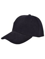 L-merch Baumwoll-Cap Low Profile ohne Mittelnaht, Black One Size, C560 – Bild 2