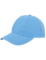 L-merch Baumwoll-Cap Low Profile ohne Mittelnaht, Black One Size, C560 – Blu ghiaccio