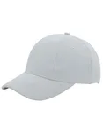 L-merch Baumwoll-Cap Low Profile ohne Mittelnaht, Black One Size, C560 – White