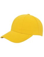 L-merch Baumwoll-Cap Low Profile ohne Mittelnaht, Black One Size, C560 – Giallo