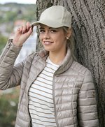 L-merch 6-Panel-Cap aus gebürsteter Baumwolle, Anthracite One Size, C616 – Bild 1