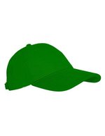 L-merch 6-Panel-Cap aus gebürsteter Baumwolle, Anthracite One Size, C616 – Dark Green